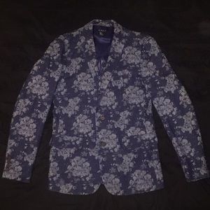 Men’s floral blazer jacket